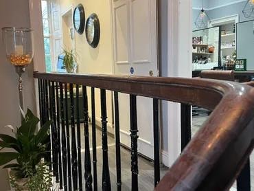 BA Atelier salon interior staircase